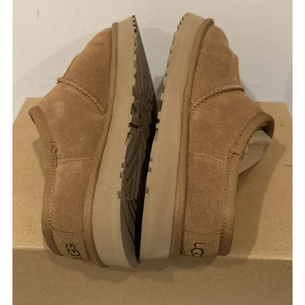 UGG Youth Size 6/ EU 38 Bea Mary Jane‎ Chunky Platform Mules Chestnut Authentic